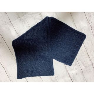 メンズビギ(MEN'S BIGI)のmen's BIGI スヌード ネイビー(スヌード)