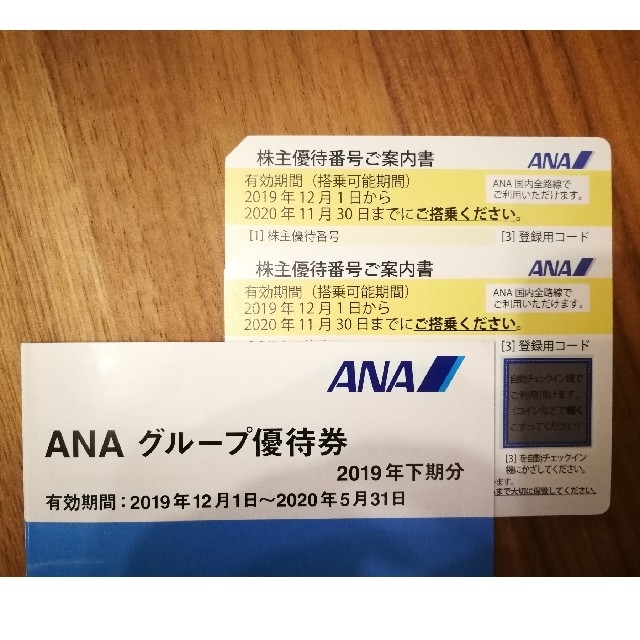 ANA(全日本空輸) - 全日空 ANA株主優待券 最新 2枚セットの通販 by htm｜エーエヌエー(ゼンニッポンクウユ)ならラクマ