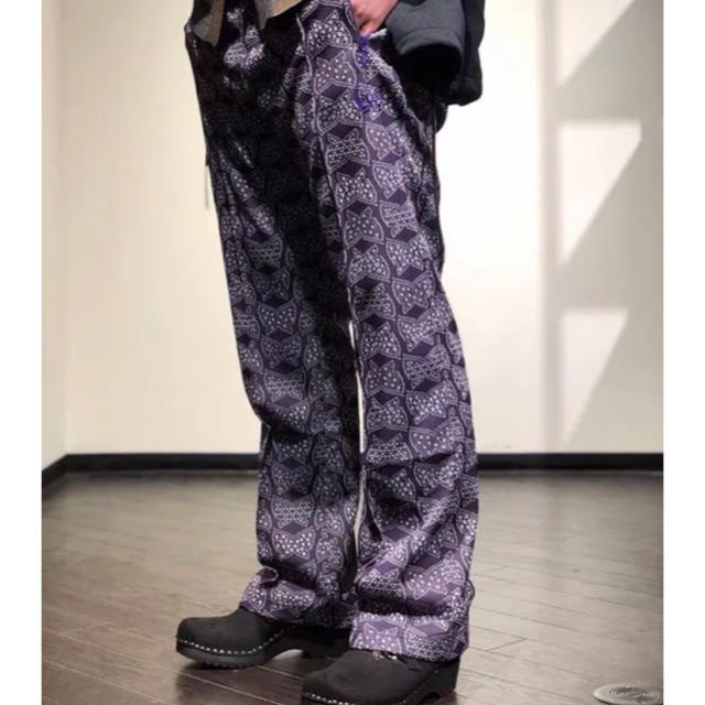 needles 総柄 19ss トラックパンツ