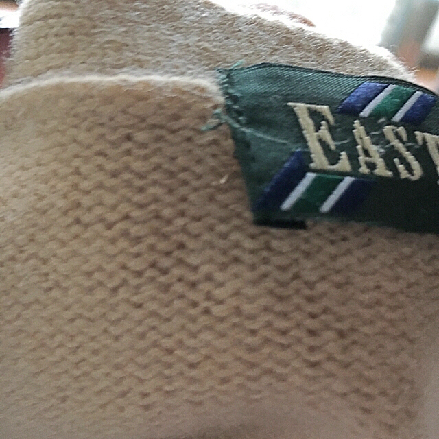 EASTBOY(イーストボーイ)のイーストボーイ セーター ベージュ レディースのトップス(カーディガン)の商品写真