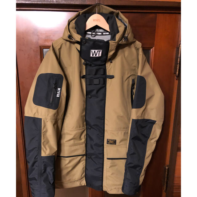 XL】WTAPS 17ss SHERPA HELLY HANSEN ブラウン - マウンテンパーカー