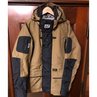 ダブルタップス(W)taps)の【XL】WTAPS 17ss SHERPA HELLY HANSEN ブラウン (マウンテンパーカー)