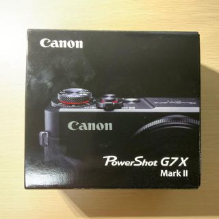 キヤノン(Canon)の新品 Canon G7X Mark2  Power shot(コンパクトデジタルカメラ)