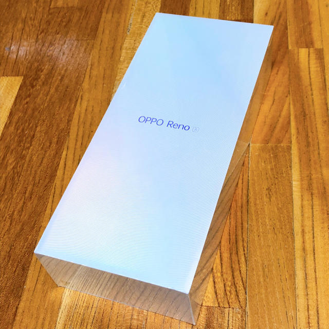 新品未開封】OPPO Reno A 64GB ブルー SIMフリー - スマートフォン本体