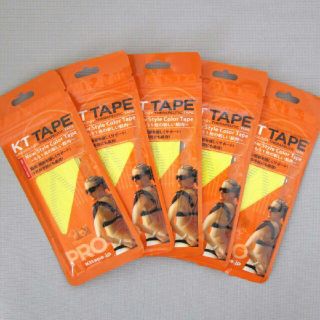 サカモト様専用　KT TAPE PRO 5枚X5セット　イエロー(トレーニング用品)