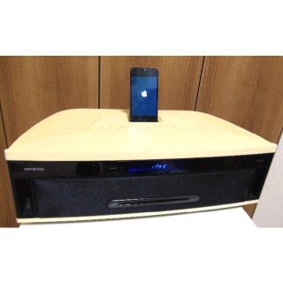 オンキョー(ONKYO)の【再値下げ!良音スタイリッシュ】ONKYO CDアンプシステム CBX-Z20X(アンプ)