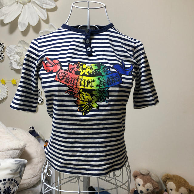 Jean-Paul GAULTIER(ジャンポールゴルチエ)のゴルチエ  カットソー レディースのトップス(Tシャツ(半袖/袖なし))の商品写真