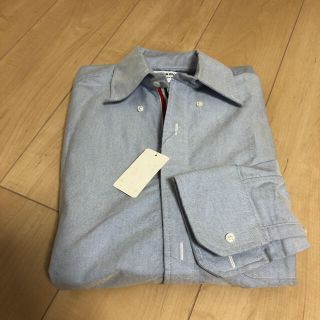 トムブラウン(THOM BROWNE)の値下げ｜美品トムブラウン のシャツ(ブルー)M(シャツ)