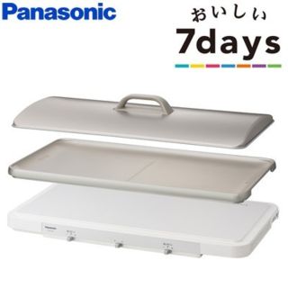 パナソニック(Panasonic)のパナソニックIH デイリーホットプレート ホワイト(新品・未使用)(ホットプレート)