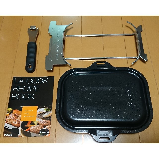 ラ・クック(ブラック) インテリア/住まい/日用品のキッチン/食器(調理道具/製菓道具)の商品写真
