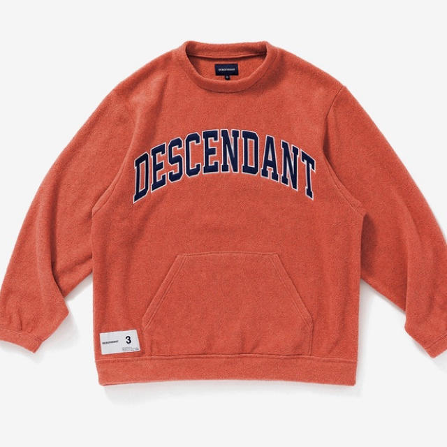 descendant ROO FLEECE CREW NECK フリース