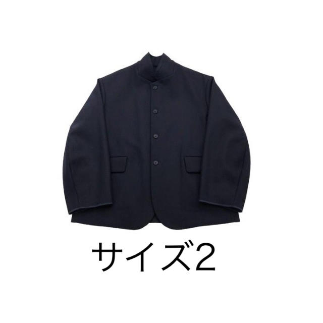 uru wool over jacket navy