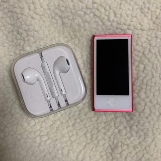 アップル(Apple)のApple iPod nano ＆ イヤホン セット(ポータブルプレーヤー)