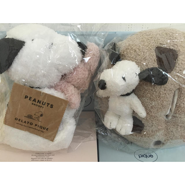 Gelato Pique ジェラートピケ Snoopyコラボ ぬいぐるみ ティッシュケース セット の通販 By いらっしゃいませ ジェラートピケならラクマ