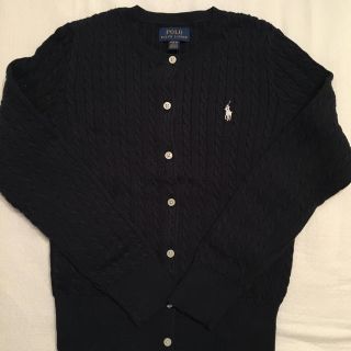 ラルフローレン(Ralph Lauren)のラルフローレン　ケーブルカーディガン　サイズ8-10(カーディガン)