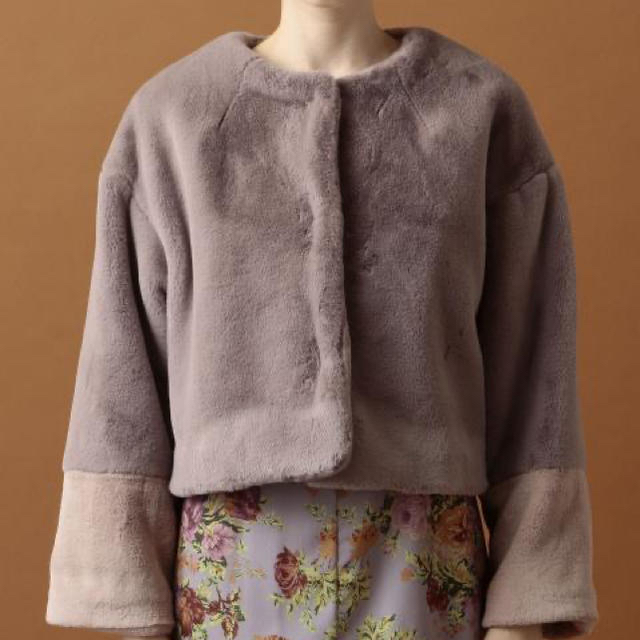 のっちさん専用????エコファーショートブルゾン | www.jarussi.com.br