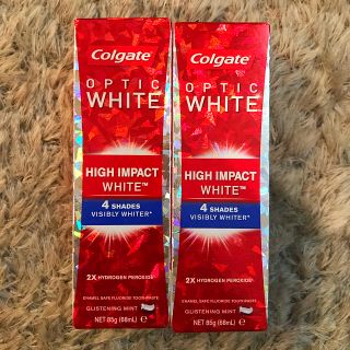 クレスト(Crest)のColgate Optic White コルゲート　歯磨き粉(歯磨き粉)