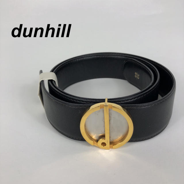 dunhill メンズ レザー ベルト