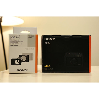 ソニー(SONY)の【美品】SONY RX0II VFA-305R1 セット(コンパクトデジタルカメラ)