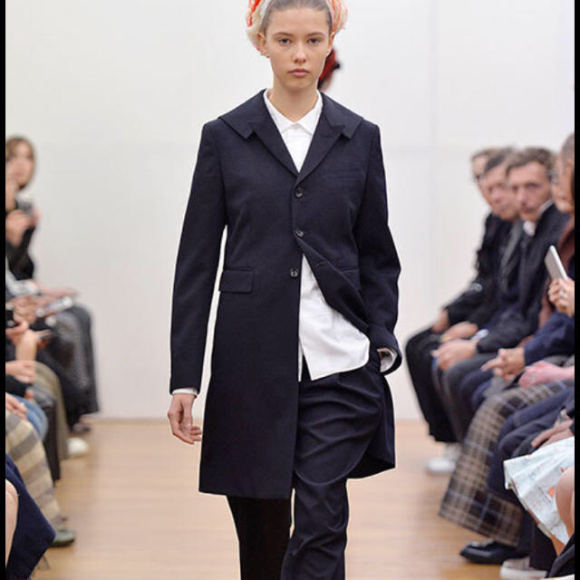 COMME des GARCONS - 未使用美品 16SS ウールギャバ コムコムロング
