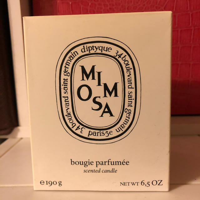 diptyque(ディプティック)のフレグランスキャンドルMIMOSA コスメ/美容のリラクゼーション(キャンドル)の商品写真