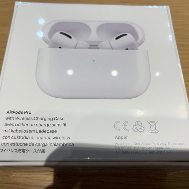 AirPods  pro 新品未開封 本日発送可ヘッドフォン/イヤフォン