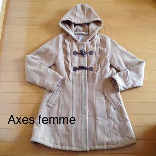 アクシーズファム(axes femme)のアクシーズダッフルコート 秋冬(ダッフルコート)