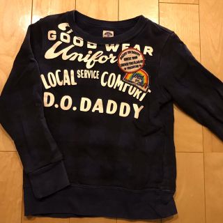 ダディオーダディー(daddy oh daddy)の120cm トレーナー　ネイビー(Tシャツ/カットソー)