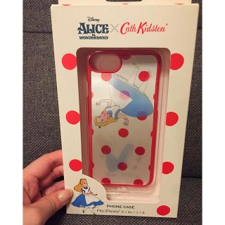 キャスキッドソン(Cath Kidston)のCath kidston Alice ムービングアリス フォンケース(iPhoneケース)