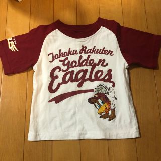 トウホクラクテンゴールデンイーグルス(東北楽天ゴールデンイーグルス)のレレ様専用！キッズ　ベビー Tシャツ 100 楽天イーグルス ラグラン(Tシャツ/カットソー)