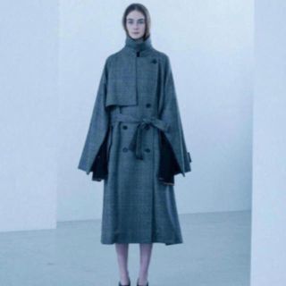 stein LAY OVERSIZED OVERLAP COAT(トレンチコート)