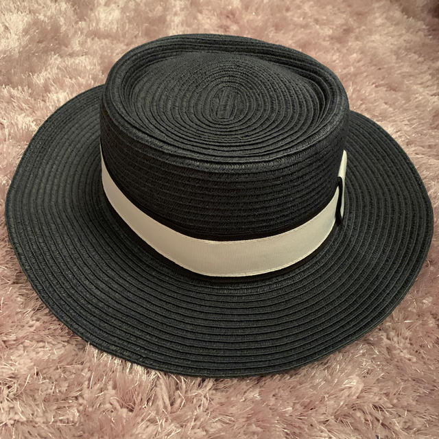 dazzlin(ダズリン)のdazzlin ダズリン カンカン帽 新品未使用 レディースの帽子(ハット)の商品写真