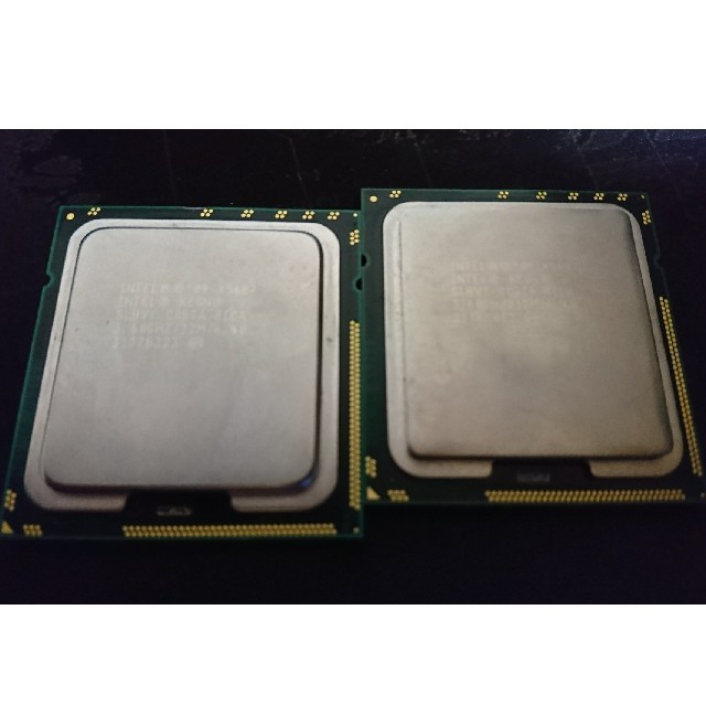 intel Xeon X5687 2枚