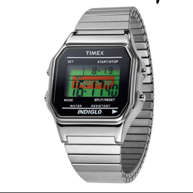 格安販売の Supreme - timex watch digital supreme 腕時計(デジタル)