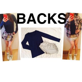 バックス(BACKS)の新品同様BACKSスカート×tops(ミニスカート)