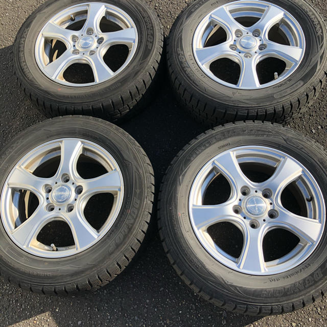 violentoダンロップウインターマックス195/65R15ホイールセット