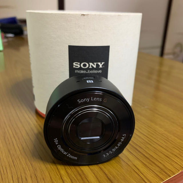 SONY(ソニー)のCYBER-SHOT  DSC-QX10 スマホ/家電/カメラのスマートフォン/携帯電話(その他)の商品写真