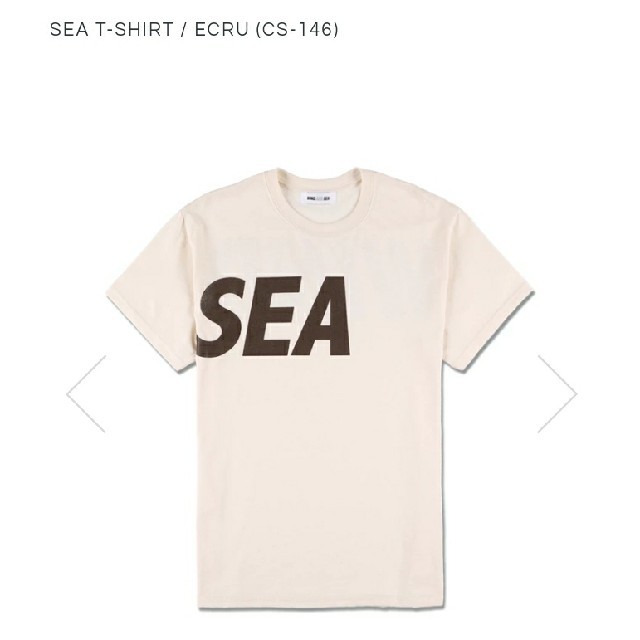 WIND AND SEA T-SHIRT/ECRU-XXL メンズのトップス(Tシャツ/カットソー(半袖/袖なし))の商品写真