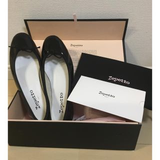 レペット(repetto)の【モモ様専用】Repetto レペット バレエシューズ 黒　ブラック(バレエシューズ)