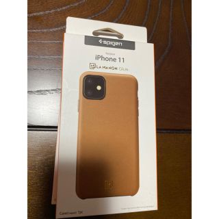 シュピゲン(Spigen)の🎄500円OFF🎄【iPhone 11】spigen レザーケース(iPhoneケース)