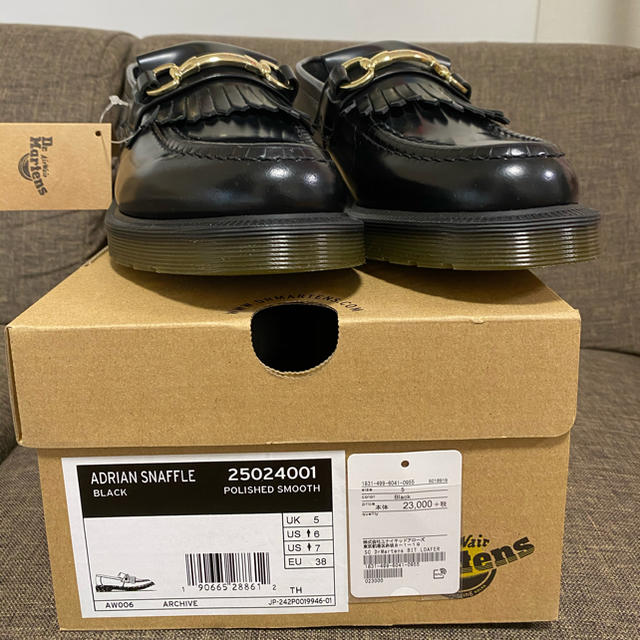 Dr.Martens(ドクターマーチン)のドクターマーチン♪専用出品！新品♪ローファー、UK5、Beams.I レディースの靴/シューズ(ローファー/革靴)の商品写真