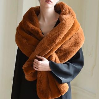 ザラ(ZARA)のmarjour フェイクファーマフラー(マフラー/ストール)