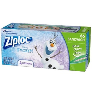 アナトユキノジョオウ(アナと雪の女王)のクリスマス アナ雪 ジップロック Ziploc(収納/キッチン雑貨)