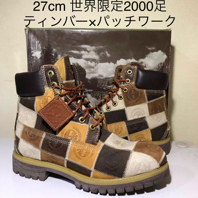 【超激レア‼新品️】27cm 世界限定2000足ティンバーランド×パッチワーク | フリマアプリ ラクマ