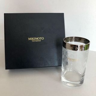 ミキモト(MIKIMOTO)のミキモトMIKIMOTO   プラチナ加飾グラス　5脚セット(グラス/カップ)