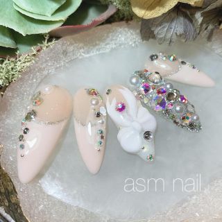 ネイルチップ ジェルネイル asmnail コスメ/美容のネイル(つけ爪/ネイルチップ)の商品写真