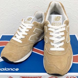 ニューバランス(New Balance)の超美品✨ USA製 M1400SB ニューバランス 23cm ベージュ (スニーカー)