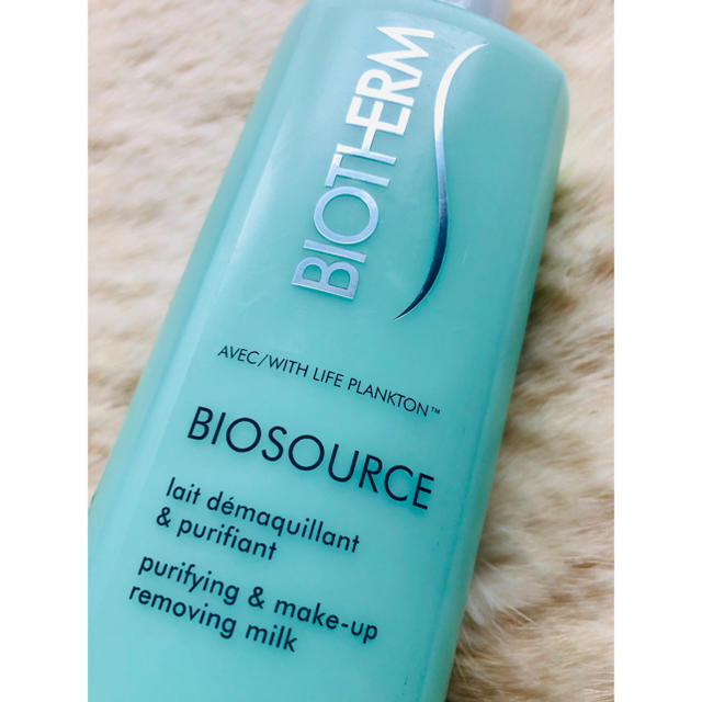 BIOTHERM(ビオテルム)のBIOTHERM Biosource make-up removing milk コスメ/美容のベースメイク/化粧品(その他)の商品写真