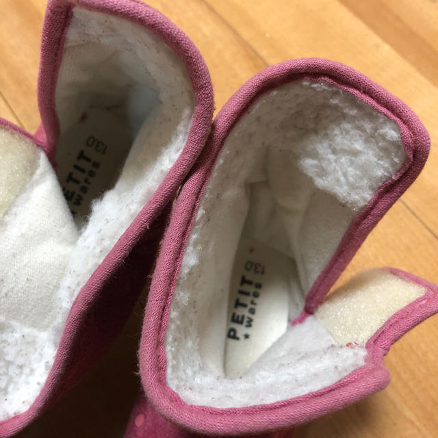 13 cm  冬 ブーツ  キッズ/ベビー/マタニティのベビー靴/シューズ(~14cm)(ブーツ)の商品写真