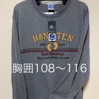 ハンテン(HANG TEN)のHANG TEN　　長袖　Tシャツ　（３L）(Tシャツ/カットソー(七分/長袖))